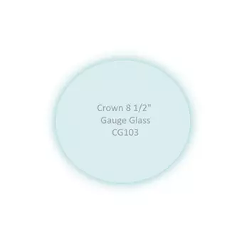 Replacement Pressure Gauge Glass with Target Pointer